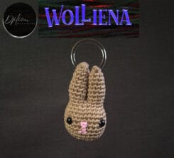 bunco konijn gehaakt bruin