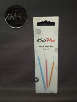 KnitPro aluminium wolnaalden met flexibel oog, set van drie