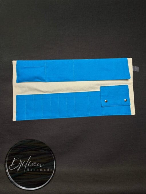 Haaknaalden etui - Licht blauw