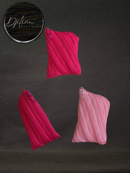 Rits zakje - roze   (licht roze is uitverkocht)