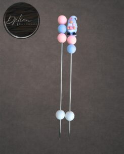 Ami sticks set met gnome en flamingo